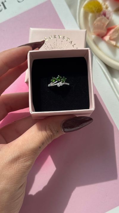 Anello in diopside