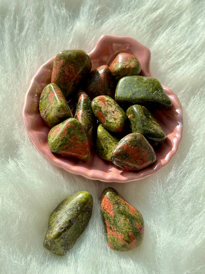 Unakite burattata