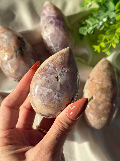 Freeform in ametista rosa