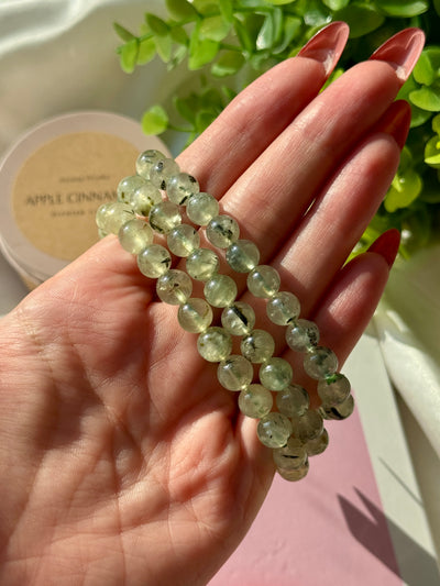 Bracciale in prehnite