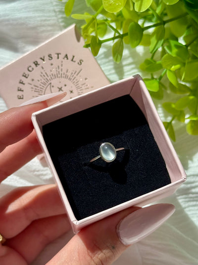 Anello in selenite