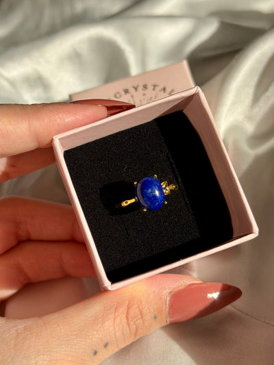 Anello in lapislazzuli gold