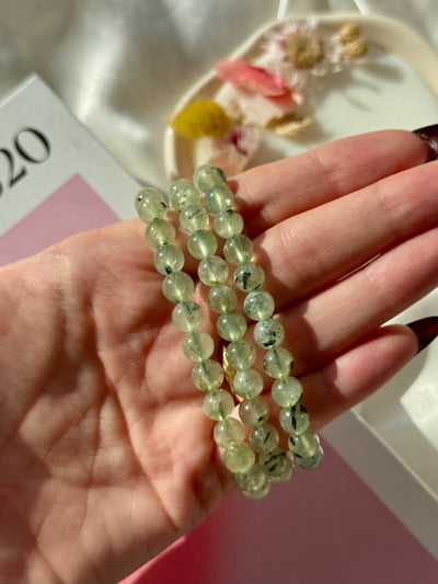 Bracciale in prehnite