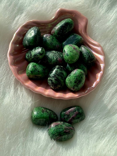 Ruby zoisite burattata