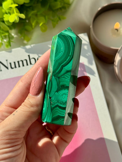 Torre in malachite