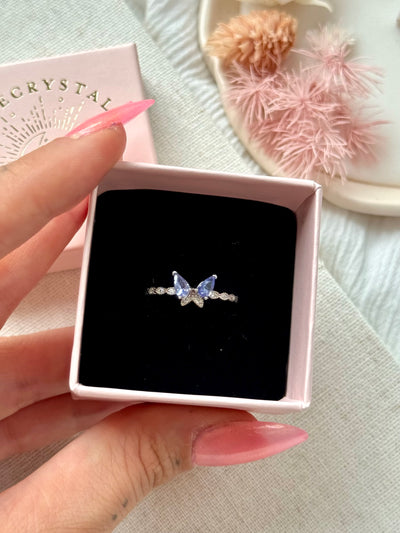 Anello in tanzanite (argento 925)