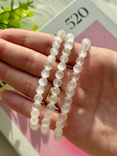 Bracciale in selenite